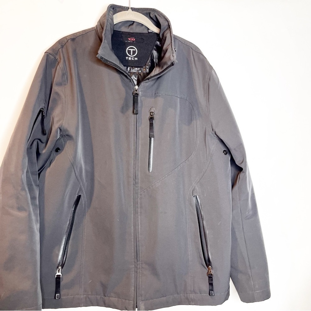 Tumi Tech | Hooded Shell Jacket Full Zip Jacket Men's Large